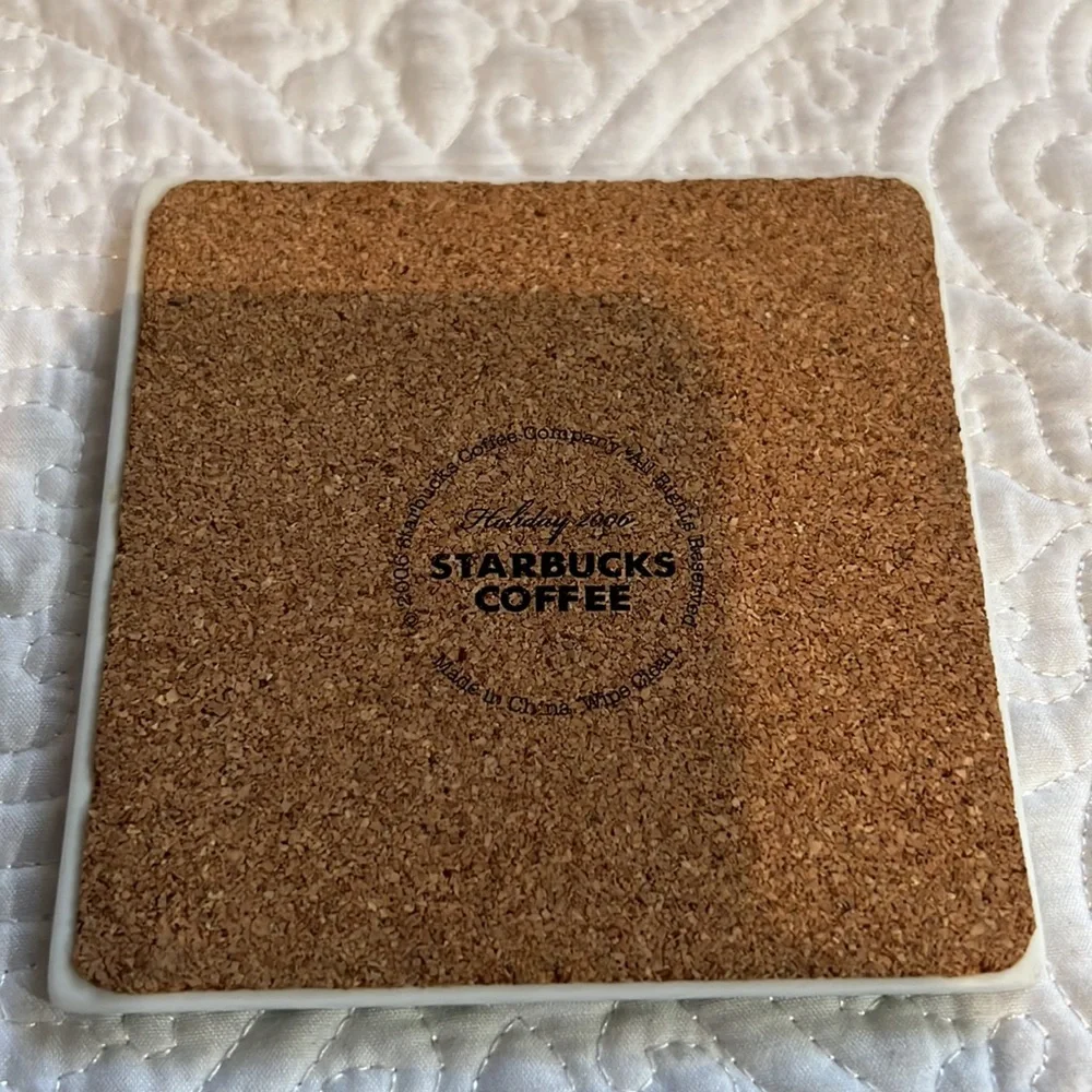 Starbucks set‎ of 4 coasters